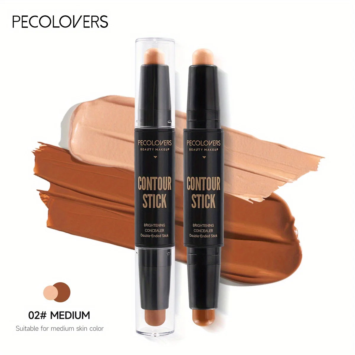 Professional Contouring Stick - Double-Ended Highlighter & Contour Duo