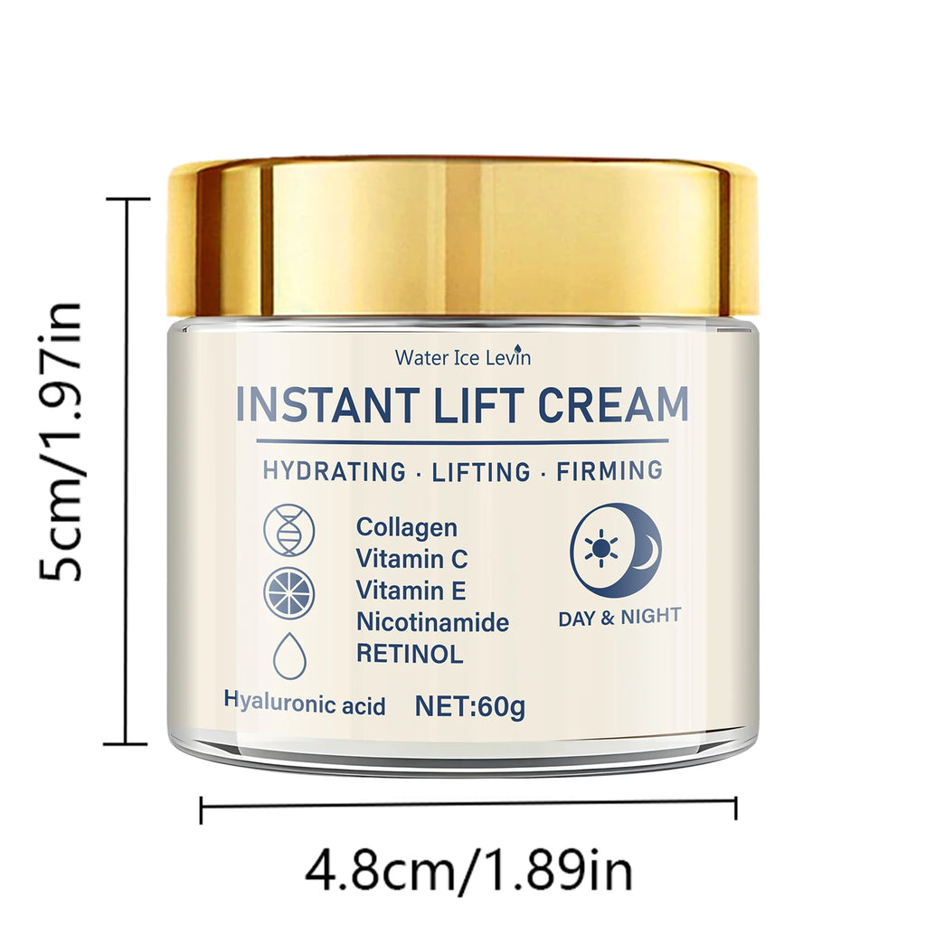 Hyaluronic Acid & Retinol Firming Face Cream - Anti-Aging Moisturizer