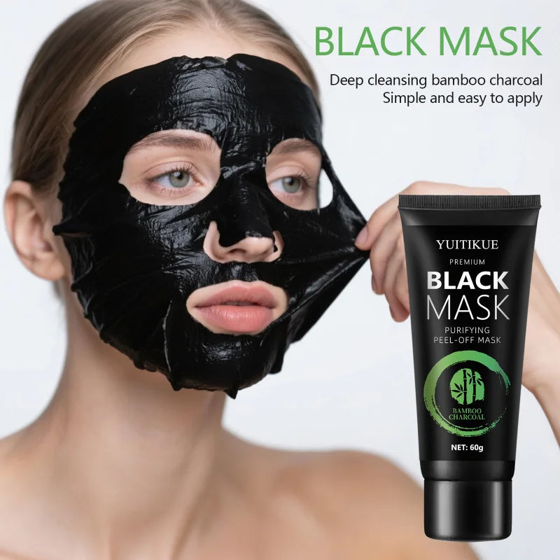 Bamboo Charcoal Blackhead Mask - Deep Cleansing Treatment