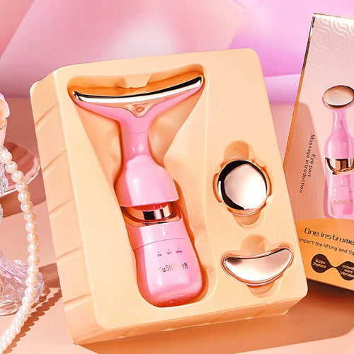 3-in-1 Facial Firming & Lifting Device - Anti-Aging Face Massager